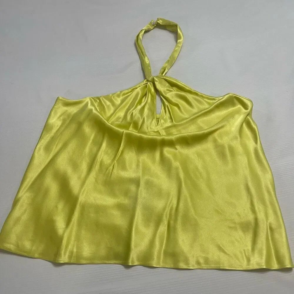 NWT Rails Silky Green Top Blouse Size XL New